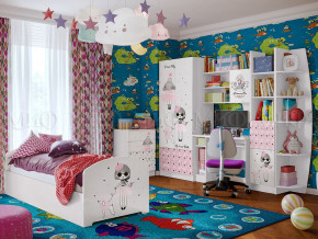 Детская комната Юниор-2 Мальвина в Югорске - yugorsk.magazinmebel.ru | фото