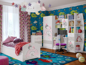 Детская комната Юниор-2 Принцесса 1 в Югорске - yugorsk.magazinmebel.ru | фото