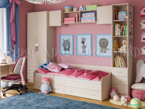 Детская комната Вега 1 Дуб беленый в Югорске - yugorsk.magazinmebel.ru | фото