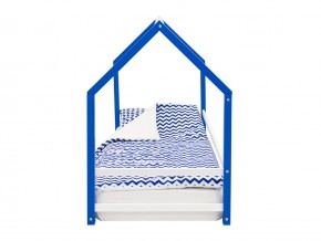 Детская кровать-домик Монтессори Svogen сине-белый в Югорске - yugorsk.magazinmebel.ru | фото - изображение 5