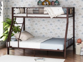 Двухъярусная кровать Гранада-1 140 Коричневый в Югорске - yugorsk.magazinmebel.ru | фото