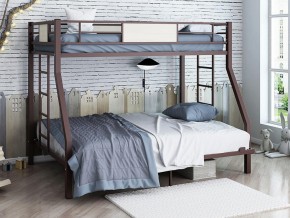 Двухъярусная кровать Гранада 140 коричневый в Югорске - yugorsk.magazinmebel.ru | фото - изображение 1
