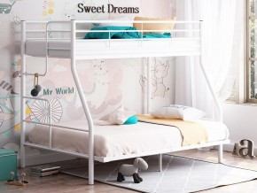 Двухъярусная кровать Гранада-3 140 белый в Югорске - yugorsk.magazinmebel.ru | фото