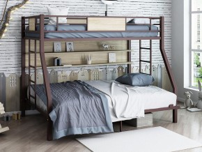 Двухъярусная кровать Гранада П 140 коричневый в Югорске - yugorsk.magazinmebel.ru | фото