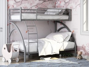 Двухъярусная кровать Виньола 2 Серая в Югорске - yugorsk.magazinmebel.ru | фото