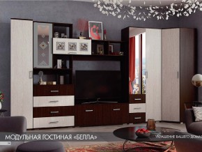 Гостиная Белла венге с угловым шкафом в Югорске - yugorsk.magazinmebel.ru | фото