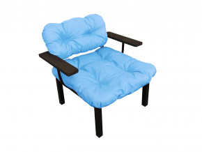 Кресло Дачное голубая подушка в Югорске - yugorsk.magazinmebel.ru | фото