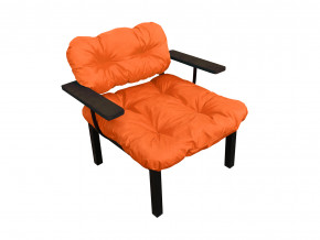 Кресло Дачное оранжевая подушка в Югорске - yugorsk.magazinmebel.ru | фото - изображение 1