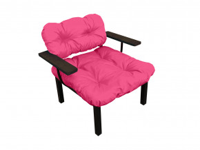 Кресло Дачное розовая подушка в Югорске - yugorsk.magazinmebel.ru | фото - изображение 1
