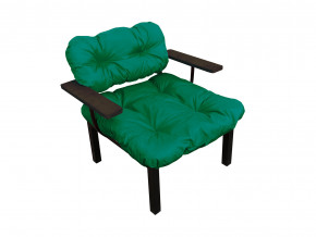 Кресло Дачное зелёная подушка в Югорске - yugorsk.magazinmebel.ru | фото - изображение 1