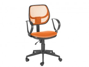 Кресло компьютерное Флеш Рондо оранжевое в Югорске - yugorsk.magazinmebel.ru | фото