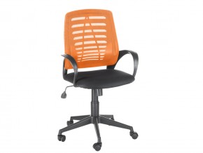 Кресло оператора Ирис стандарт оранжевый/черный в Югорске - yugorsk.magazinmebel.ru | фото - изображение 1