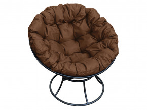 Кресло Папасан без ротанга коричневая подушка в Югорске - yugorsk.magazinmebel.ru | фото