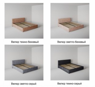 Кровать Корсика мини 1.6 м с ортопедическим основанием в Югорске - yugorsk.magazinmebel.ru | фото - изображение 6