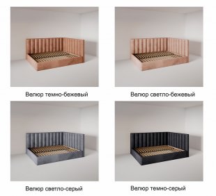 Кровать Вертикаль угловая 1.4 м с подъемным механизмом в Югорске - yugorsk.magazinmebel.ru | фото - изображение 7