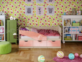 Кровать Бабочки 1600 Розовый металлик в Югорске - yugorsk.magazinmebel.ru | фото