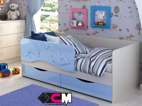 Кровать детская Алиса КР 812 голубая 1600 в Югорске - yugorsk.magazinmebel.ru | фото