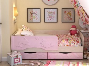 Кровать детская Алиса КР 812 розовая 1600 в Югорске - yugorsk.magazinmebel.ru | фото - изображение 1