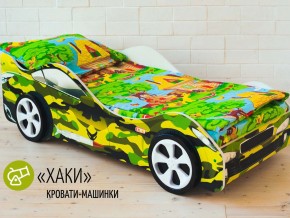 Кровать детская машина Хаки в Югорске - yugorsk.magazinmebel.ru | фото - изображение 2