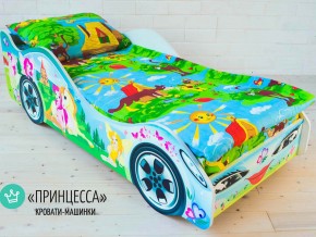 Кровать детская машинка Принцесса в Югорске - yugorsk.magazinmebel.ru | фото