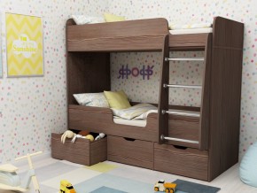 Кровать двухъярусная Малыш двойняшка бодега в Югорске - yugorsk.magazinmebel.ru | фото