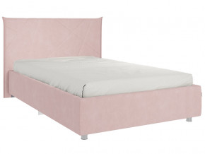 Кровать Квест 1200 велюр нежно-розовый в Югорске - yugorsk.magazinmebel.ru | фото