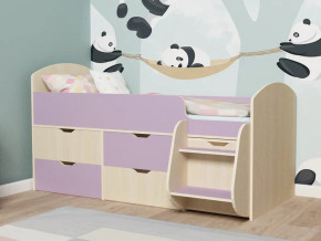 Кровать Малыш-7 Дуб-Ирис в Югорске - yugorsk.magazinmebel.ru | фото
