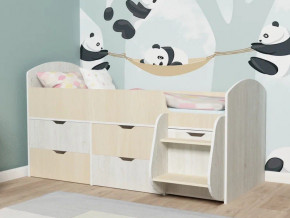 Кровать Малыш-7 Винтербер-Дуб в Югорске - yugorsk.magazinmebel.ru | фото