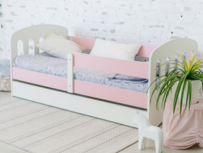 Кровать Малыш с ящиком розовый в Югорске - yugorsk.magazinmebel.ru | фото