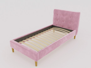 Кровать Пайли 900 розовый в Югорске - yugorsk.magazinmebel.ru | фото