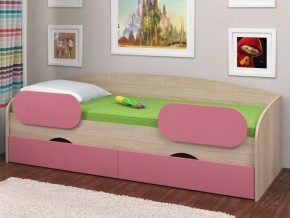 Кровать Соня 2 сонома-розовый в Югорске - yugorsk.magazinmebel.ru | фото - изображение 2