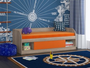 Кровать Соня 4 сонома-оранжевый в Югорске - yugorsk.magazinmebel.ru | фото - изображение 1