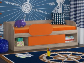 Кровать Соня 4 сонома-оранжевый в Югорске - yugorsk.magazinmebel.ru | фото - изображение 3