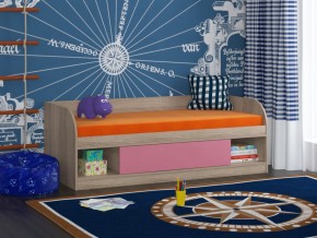 Кровать Соня 4 сонома-розовый в Югорске - yugorsk.magazinmebel.ru | фото
