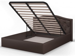 Кровать Стелла 1600 подъемная коричневая в Югорске - yugorsk.magazinmebel.ru | фото - изображение 2