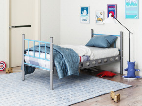Кровать-трансформер Мальта серый с голубым в Югорске - yugorsk.magazinmebel.ru | фото - изображение 4
