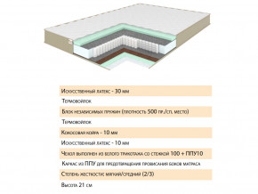 Матрас Тиссая 120х200 в Югорске - yugorsk.magazinmebel.ru | фото - изображение 2