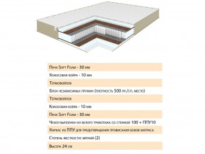 Матрас Волле 140х200 в Югорске - yugorsk.magazinmebel.ru | фото - изображение 2