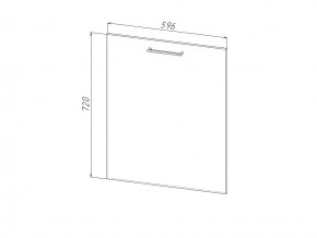 П 60 Комплект для посудомоечной машины 600 мм (цоколь + фасад) ЛДСП в Югорске - yugorsk.magazinmebel.ru | фото
