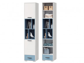 Шкаф для книг с 2 дверками и 1 ящиком Стич в Югорске - yugorsk.magazinmebel.ru | фото