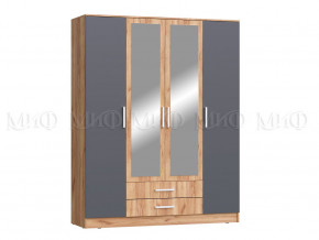 Шкаф для одежды 4-дверный в Югорске - yugorsk.magazinmebel.ru | фото