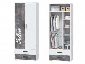 Шкаф для одежды с ящиками Оливер в Югорске - yugorsk.magazinmebel.ru | фото - изображение 1